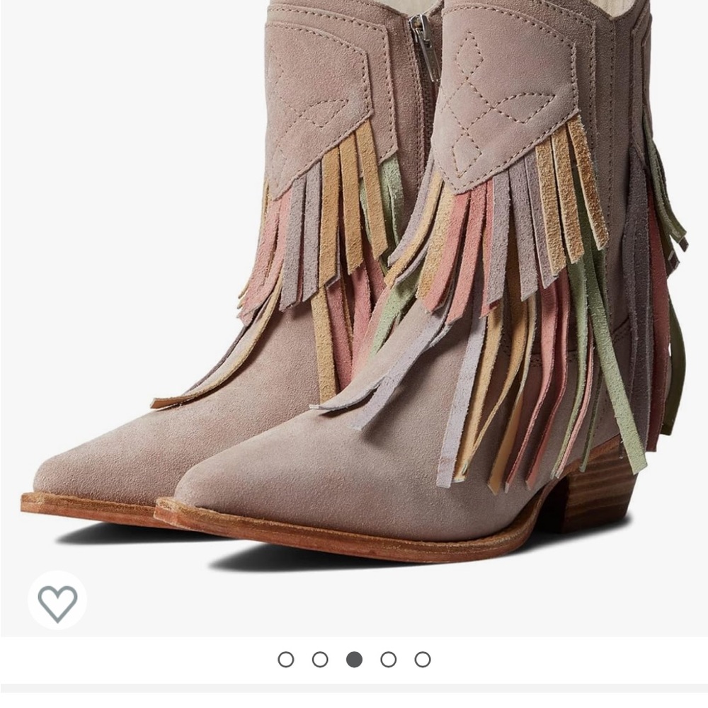Free People Lawless Fringe Bootie